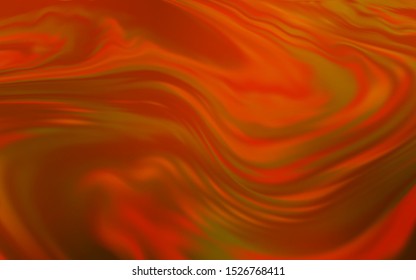 Light Orange vector glossy abstract layout. Shining colored illustration in smart style. Background for designs.