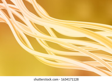 Light Orange vector glossy abstract background. Creative illustration in halftone style with gradient. New design for your business.