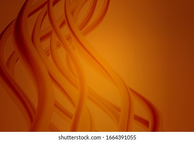 Light Orange vector glossy abstract layout. Colorful illustration in abstract style with gradient. Blurred design for your web site.