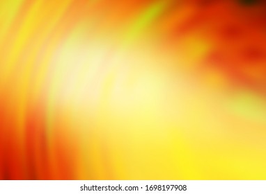 Light Orange vector glossy abstract backdrop. Colorful illustration in abstract style with gradient. Blurred design for your web site.