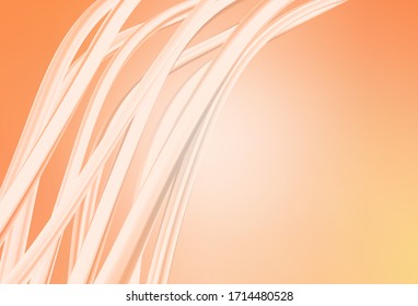 Diseño abstracto brillante vectorial claro naranja. Ilustración abstracta de color con degradado. Nuevo diseño para su negocio.