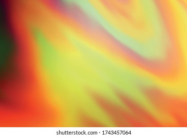 Lugar de fondo abstracto brillante vectorial de naranja claro. Ilustración abstracta moderna con gradiente. Fondo para los diseños.