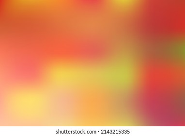 Fondo abstracto brillante vectorial naranja claro. Ilustración abstracta moderna con gradiente. Elegante portada para un libro de marca.