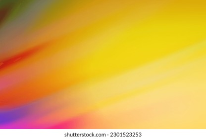 Light Orange vector glossy abstract layout. New colored illustration in blur style with gradient. Background for designs.