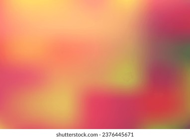 Light Orange vector glossy abstract background. Colorful illustration in blurry style with gradient. Elegant cover for a brand book.