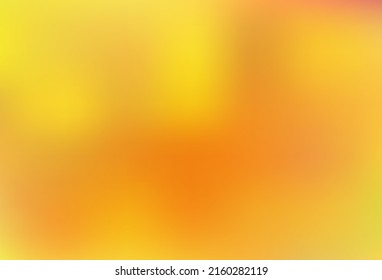 Leichte Orangefarbene Vektorglanz-Bokeh-Muster. Farbige Illustration im unscharfen Stil mit Farbverlauf. Bestes unscharfes Design für Ihr Unternehmen.