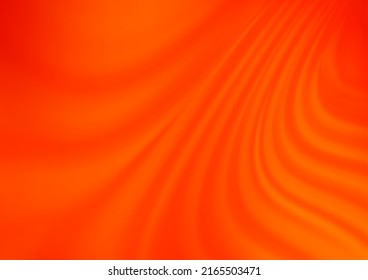 Light Orange vector glossy bokeh pattern. Glitter abstract illustration with an elegant design. A completely new design for your business.