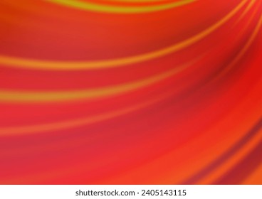 Light Orange vector glossy bokeh pattern. Modern geometrical abstract illustration with gradient. The template for backgrounds of cell phones.