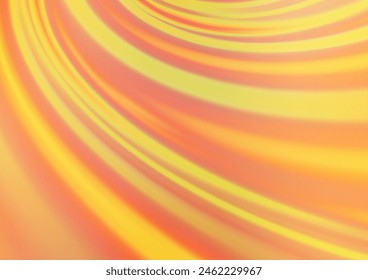 Light Orange vector glossy bokeh pattern. A completely new color illustration in a bokeh style. Brand new style for your business design.
