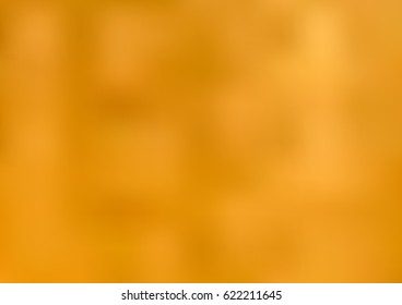 Light Orange vector glow blurred background. Art design pattern. Glitter abstract illustration with elegant bright gradient design.