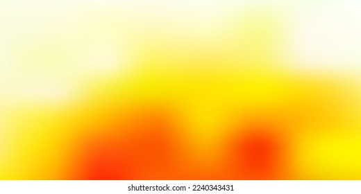Light orange vector gradient blur background. Colorful abstract illustration with blur gradient. Background for web designers.
