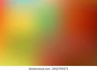 Light orange vector gradient blur pattern. Abstract colorful illustration in blur style with gradient. Wallpaper for your web apps.