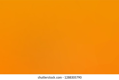 Light Orange vector hexagon mosaic template. Glitter abstract illustration with an elegant design. The elegant pattern can be used as part of a brand book.