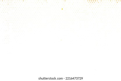 Light Orange vector Illustration with set of shining colorful abstract circles. Blurred bubbles on abstract background with colorful gradient. Simple design for your web site.