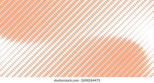 Light Orange vector illustration which consist of circles. Dotted gradient design for your business. Creative geometric background in halftone style with colored spots.