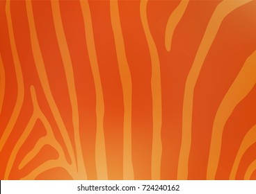 Light Orange vector indian curved template. Geometric doodle illustration in Origami style with gradient. The best blurred design for your business.