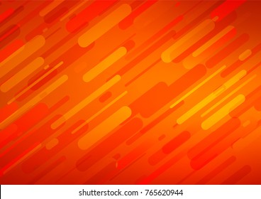 Light Orange vector indian curved texture. Ethnic elegant natural pattern with gradient. The elegant pattern can be used as a part of a brand book.