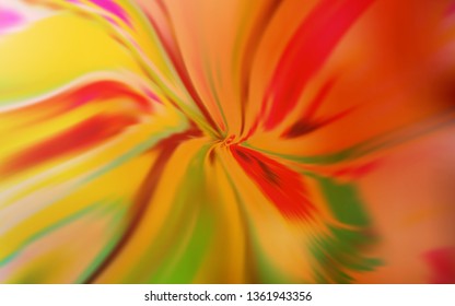 Light Orange vector layout with bent lines. An elegant bright illustration with gradient. New composition for your brand book.