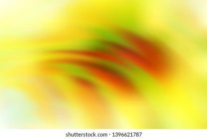 Light Orange vector layout with bent lines. A circumflex abstract illustration with gradient. Abstract design for your web site.