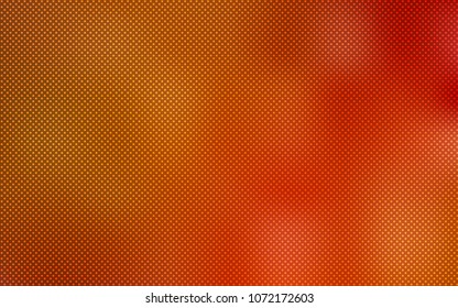Light Orange vector layout with circle shapes. Glitter abstract illustration with blurred drops of rain. Pattern can be used as texture of wallpapers.