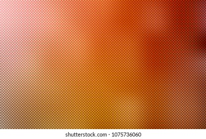 Light Orange vector layout with circle shapes. Modern abstract illustration with colorful water drops. Pattern can be used as texture of wallpapers.