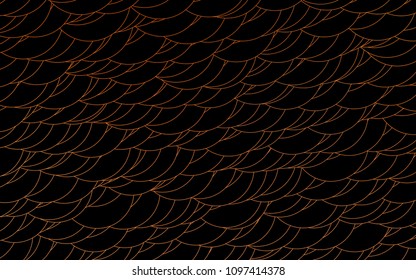 Light Orange vector  layout with circle shapes. Illustration with set of shining colorful abstract circles. The pattern can be used for ads, leaflets of liquid.