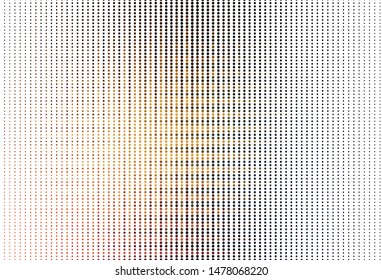 Light Orange vector layout with circle shapes. Beautiful colored illustration with blurred circles in nature style. Design for your business advert.