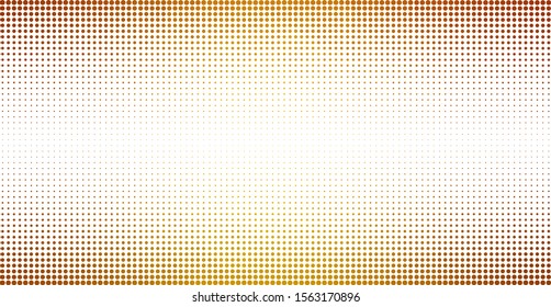 Light Orange vector  layout with circle shapes. Blurred decorative design in abstract style with bubbles. Pattern for ads, leaflets.