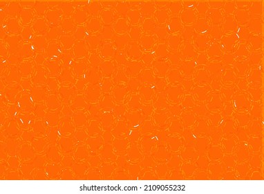 Light orange vector layout with circle shapes. Beautiful colored illustration with blurred circles in nature style. Pattern for beautiful websites.