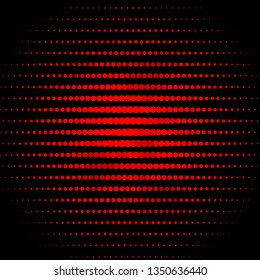 Light Orange vector layout with circles. Abstract illustration with colorful spots in nature style. Pattern for business ads.