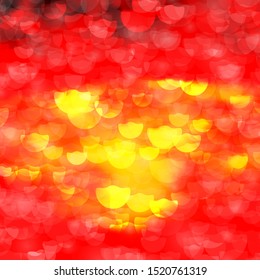 Light Orange vector layout with circles. Abstract illustration with colorful spots in nature style. New template for your brand book.