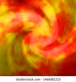 Light Orange vector layout with cloudscape. Abstract colorful clouds on gradient illustration. Beautiful layout for uidesign.