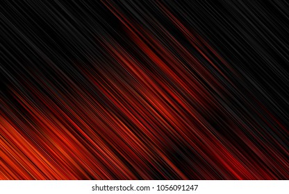 Light Orange vector layout with flat lines. Glitter abstract illustration with colored sticks. The pattern can be used as ads, poster, banner for commercial.