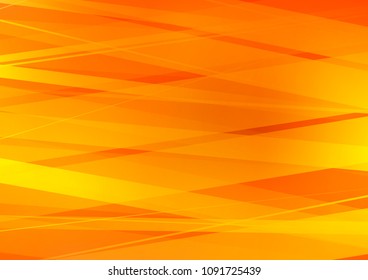 Light Orange vector layout with flat lines. Shining colored illustration with narrow lines. The pattern can be used as ads, poster, banner for commercial.