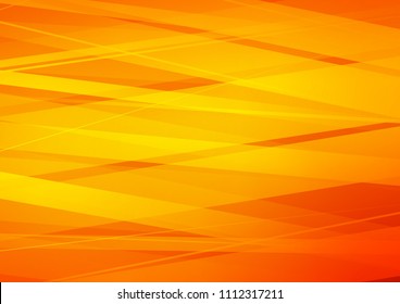 Light Orange vector layout with flat lines. Shining colored illustration with narrow lines. The pattern can be used for busines ad, booklets, leaflets