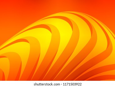 Light Orange vector layout with flat lines. Blurred decorative design in simple style with lines. The pattern can be used for websites.