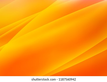 Light Orange vector layout with flat lines. Blurred decorative design in simple style with lines. Smart design for your business advert.