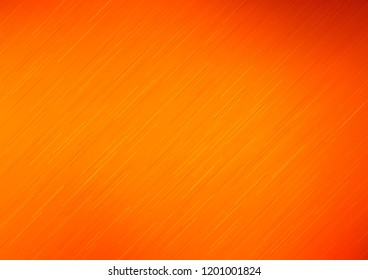 Light Orange vector layout with flat lines. Glitter abstract illustration with colored sticks. Smart design for your business advert.