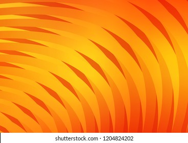 Light Orange vector layout with flat lines. Glitter abstract illustration with colored sticks. Best design for your ad, poster, banner.
