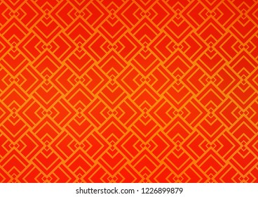 Light Orange vector layout with flat lines. Modern geometrical abstract illustration with staves. Backdrop for TV commercials.