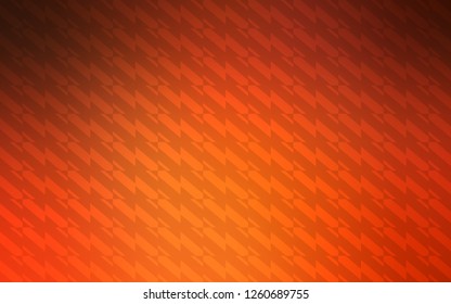 Light Orange vector layout with flat lines. Glitter abstract illustration with colorful sticks. Template for your beautiful backgrounds.