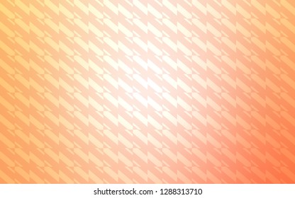 Light Orange vector layout with flat lines. Modern geometrical abstract illustration with Lines. Pattern for ad, booklets, leaflets.