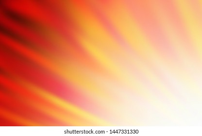 Light Orange vector layout with flat lines. Modern geometrical abstract illustration with Lines. Pattern for ad, booklets, leaflets.