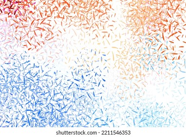 Light Orange vector layout with flat lines. Blurred decorative design in simple style with lines. Pattern for your busines websites.