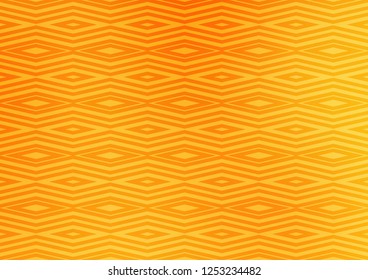 Light Orange vector layout with lines, rectangle. Colorful lines, squares on abstract background with gradient. Smart design for your business advert.