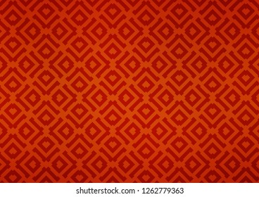 Light Orange vector layout with lines, rectangle. Colorful illustration with lines, cubes on abstract template. Pattern for ads, posters, banners.