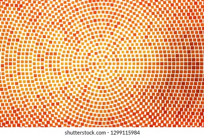 Light Orange vector layout with lines, rectangles. Abstract gradient illustration with rectangles. Modern template for your landing page.