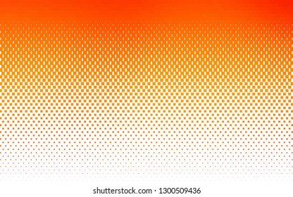 Light Orange vector layout with lines, rectangles. Abstract gradient illustration with rectangles. Modern template for your landing page.
