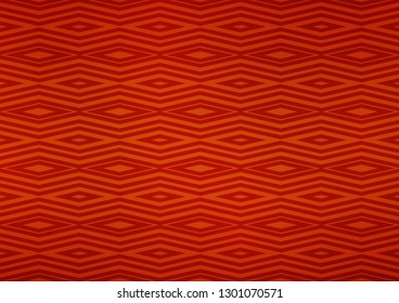 Light Orange vector layout with lines, rectangle. Colorful decorative design in simple style with lines, rhombuses. Best design for your ad, poster, banner.