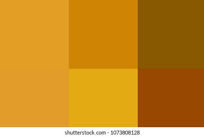 Light Orange vector layout with set of colors. Color palette with set of colors. Pattern of colors for designers of booklets, leaflets.
